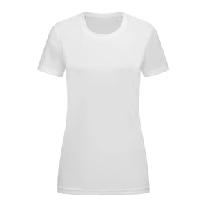 T-shirt Active Sports-t bianco / XS - personalizzabile con logo