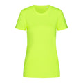 T-shirt Active Sports-t giallo / S - personalizzabile con logo