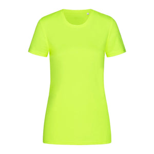 T-shirt Active Sports-t giallo / S - personalizzabile con logo