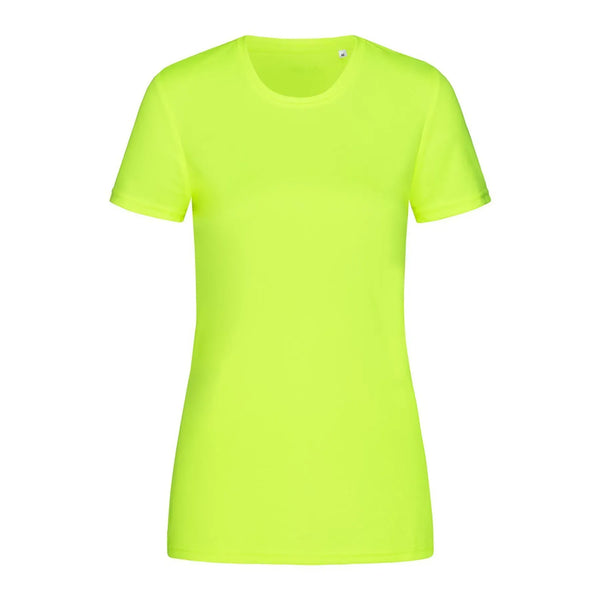 T-shirt Active Sports-t giallo / S - personalizzabile con logo
