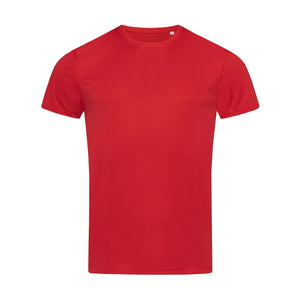 T-shirt Active Sports-t rosso / S - personalizzabile con logo