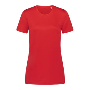 T-shirt Active Sports-t rosso / S - personalizzabile con logo