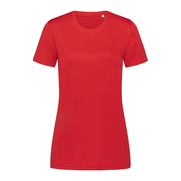 T-shirt Active Sports-t rosso / S - personalizzabile con logo