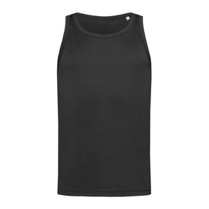 T-shirt Active Sports Top nero / S - personalizzabile con logo