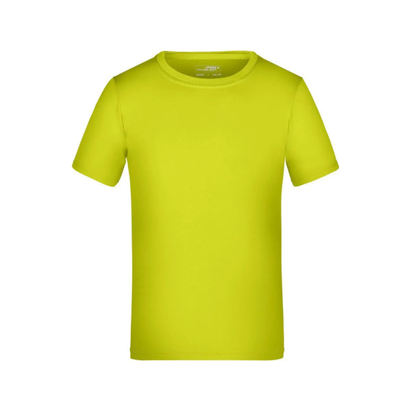 T-shirt Active-t Junior giallo / M - personalizzabile con logo