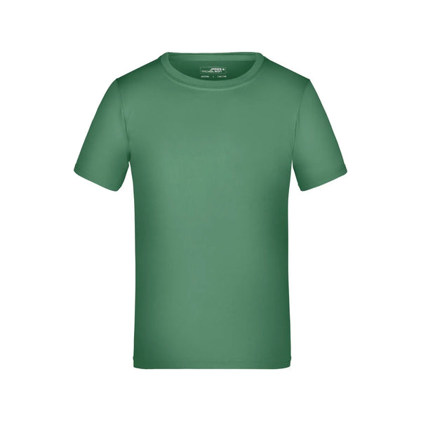 T-shirt Active-t Junior verde / M - personalizzabile con logo