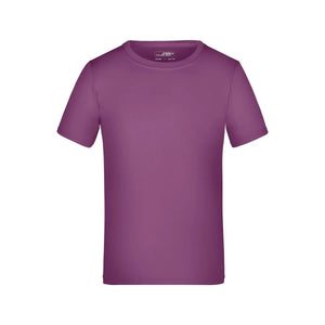 T-shirt Active-t Junior viola / M - personalizzabile con logo