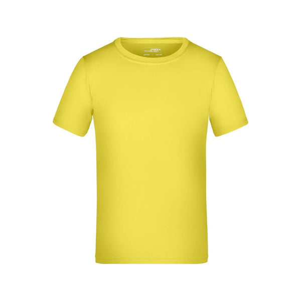 T-shirt Active-t Junior yellow / M - personalizzabile con logo