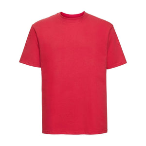 T-shirt Adults Classic rosso / XS - personalizzabile con logo