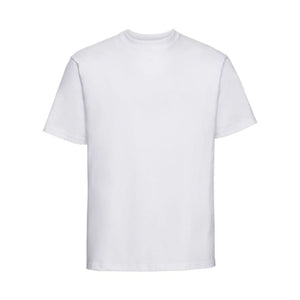 T-shirt Authentic Heavyweight T bianco / S - personalizzabile con logo