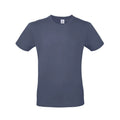 T-shirt B&C #E150 denim / XS - personalizzabile con logo