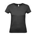 T-shirt B&C #E150 Donna black pure / XS - personalizzabile con logo
