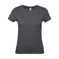 T-shirt B&C #E150 Donna dark grey / XS - personalizzabile con logo