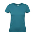 T-shirt B&C #E150 Donna diva blue / XS - personalizzabile con logo