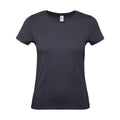 T-shirt B&C #E150 Donna light navy / XS - personalizzabile con logo
