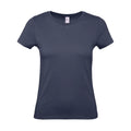 T-shirt B&C #E150 Donna navy blue / XS - personalizzabile con logo