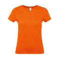T-shirt B&C #E150 Donna orange / XS - personalizzabile con logo