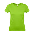T-shirt B&C #E150 Donna orchid green / XS - personalizzabile con logo