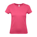T-shirt B&C #E150 Donna rosa / XS - personalizzabile con logo