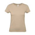 T-shirt B&C #E150 Donna sand / XS - personalizzabile con logo