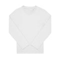 T-shirt B&C #E150 Manica Lunga Bimbo bianco / 5-6 - personalizzabile con logo