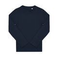 T-shirt B&C #E150 Manica Lunga Bimbo blu / 5-6 - personalizzabile con logo