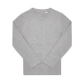T-shirt B&C #E150 Manica Lunga Bimbo grigio / 5-6 - personalizzabile con logo