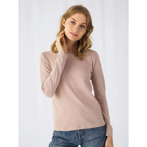T-shirt B&C #E150 Manica Lunga Donna - personalizzabile con logo