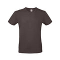 T-shirt B&C #E150 marrone / XS - personalizzabile con logo