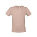 T-shirt B&C #E150 millennial pink / XS - personalizzabile con logo