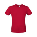 T-shirt B&C #E150 rosso / XS - personalizzabile con logo