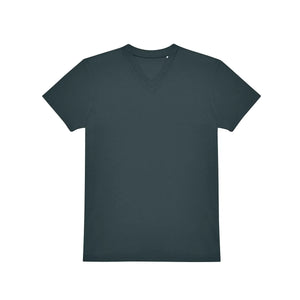 T-shirt B&C #E150 V grigio / XS - personalizzabile con logo