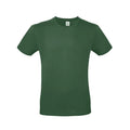 T-shirt B&C #E150 verde / XS - personalizzabile con logo
