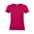 T-shirt B&C #E190 Donna rosa / XS - personalizzabile con logo