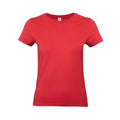 T-shirt B&C #E190 Donna rosso / XS - personalizzabile con logo