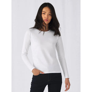 T-shirt B&C #E190 Manica Lunga Donna - personalizzabile con logo