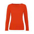 T-shirt B&C Inspire Manica Lunga T Donna rosso / XS - personalizzabile con logo