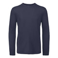 T-shirt B&C Inspire Manica Lunga T Uomo navy blue / S - personalizzabile con logo