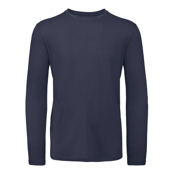 T-shirt B&C Inspire Manica Lunga T Uomo navy blue / S - personalizzabile con logo
