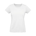T-shirt B&C Inspire Plus T Donna bianco / XS - personalizzabile con logo