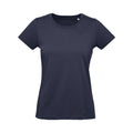 T-shirt B&C Inspire Plus T Donna navy blue / XS - personalizzabile con logo