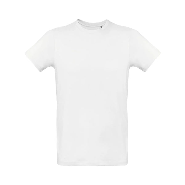 T-shirt B&C Inspire Plus T Uomo bianco / S - personalizzabile con logo