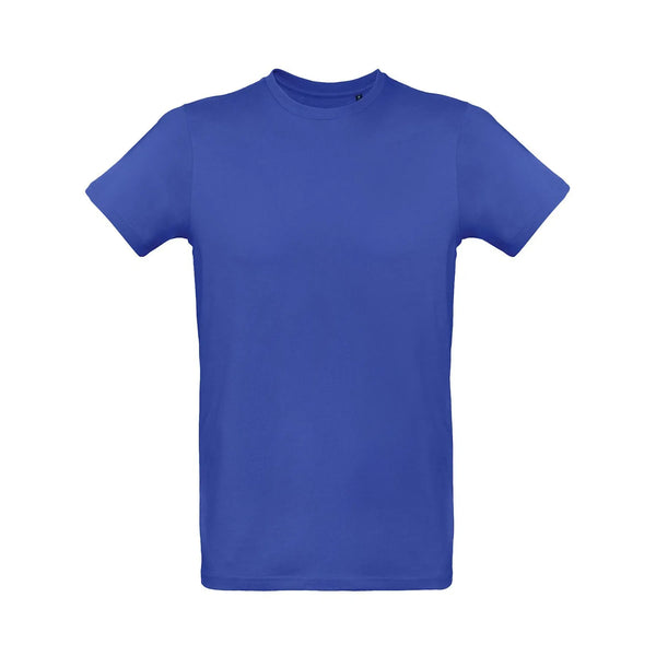 T-shirt B&C Inspire Plus T Uomo blu / S - personalizzabile con logo