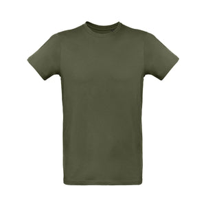 T-shirt B&C Inspire Plus T Uomo verde / S - personalizzabile con logo