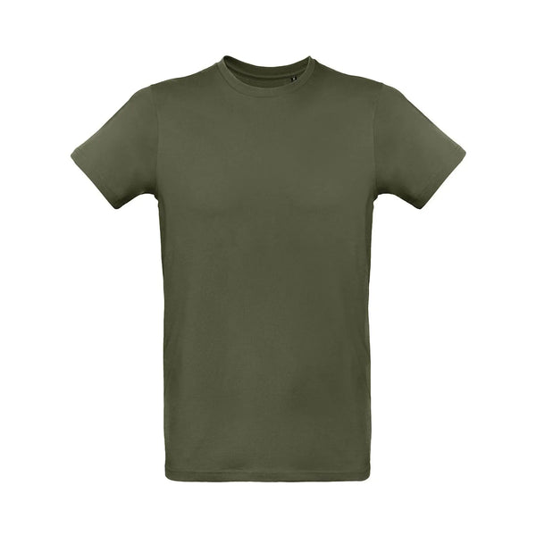 T-shirt B&C Inspire Plus T Uomo verde / S - personalizzabile con logo