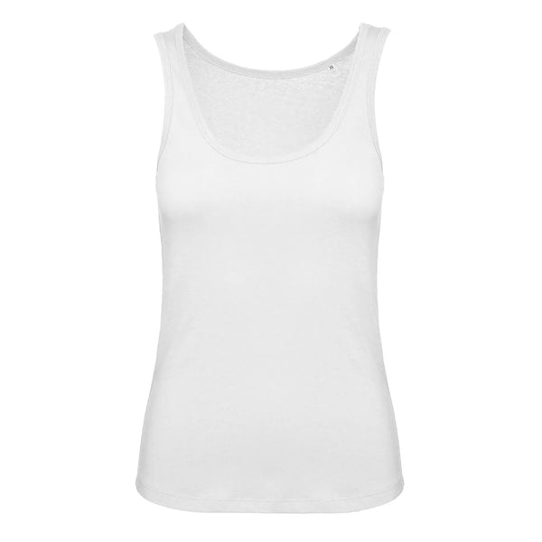 T-shirt B&C Inspire Tank T Donna bianco / XS - personalizzabile con logo