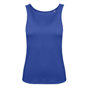 T-shirt B&C Inspire Tank T Donna blu / XS - personalizzabile con logo