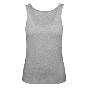 T-shirt B&C Inspire Tank T Donna grigio / XS - personalizzabile con logo