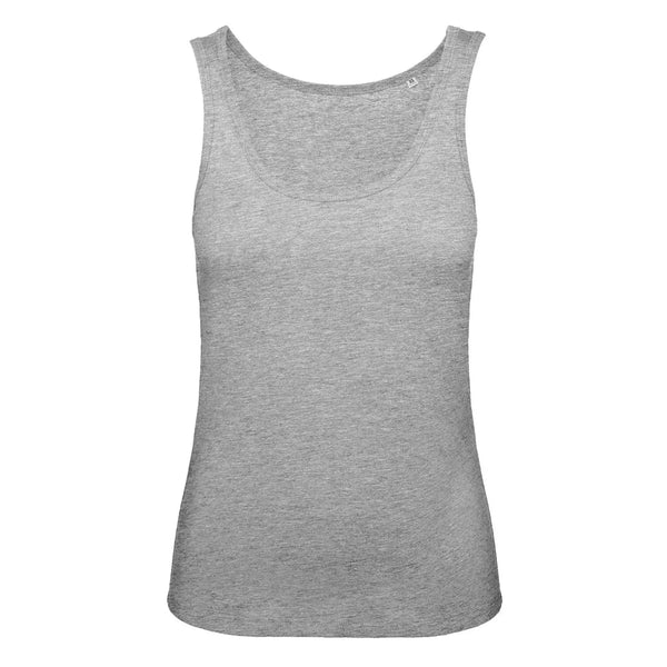 T-shirt B&C Inspire Tank T Donna grigio / XS - personalizzabile con logo