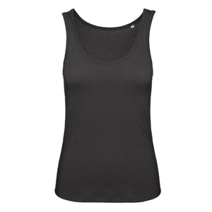 T-shirt B&C Inspire Tank T Donna nero / XS - personalizzabile con logo